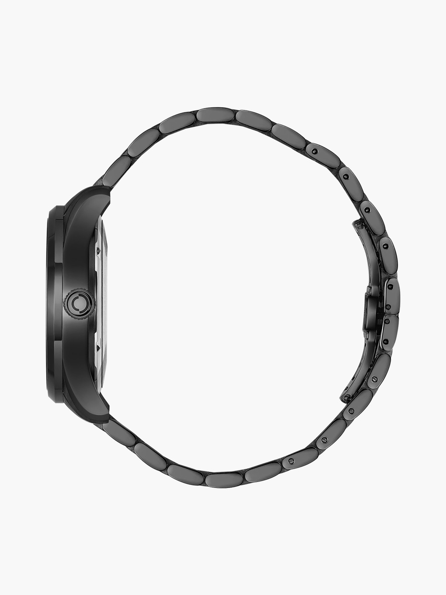 Men Automatic Round 40 MM Butterfly Buckle Watch