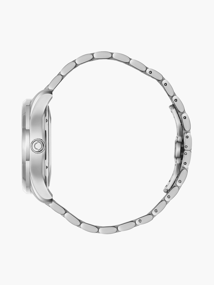 Men Automatic Round 40 MM Butterfly Buckle Watch
