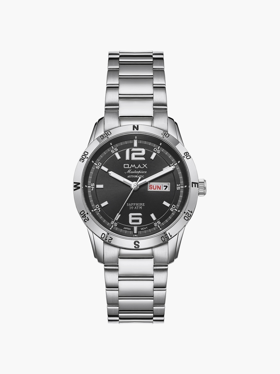 Men Automatic Round 40 MM Butterfly Buckle Watch