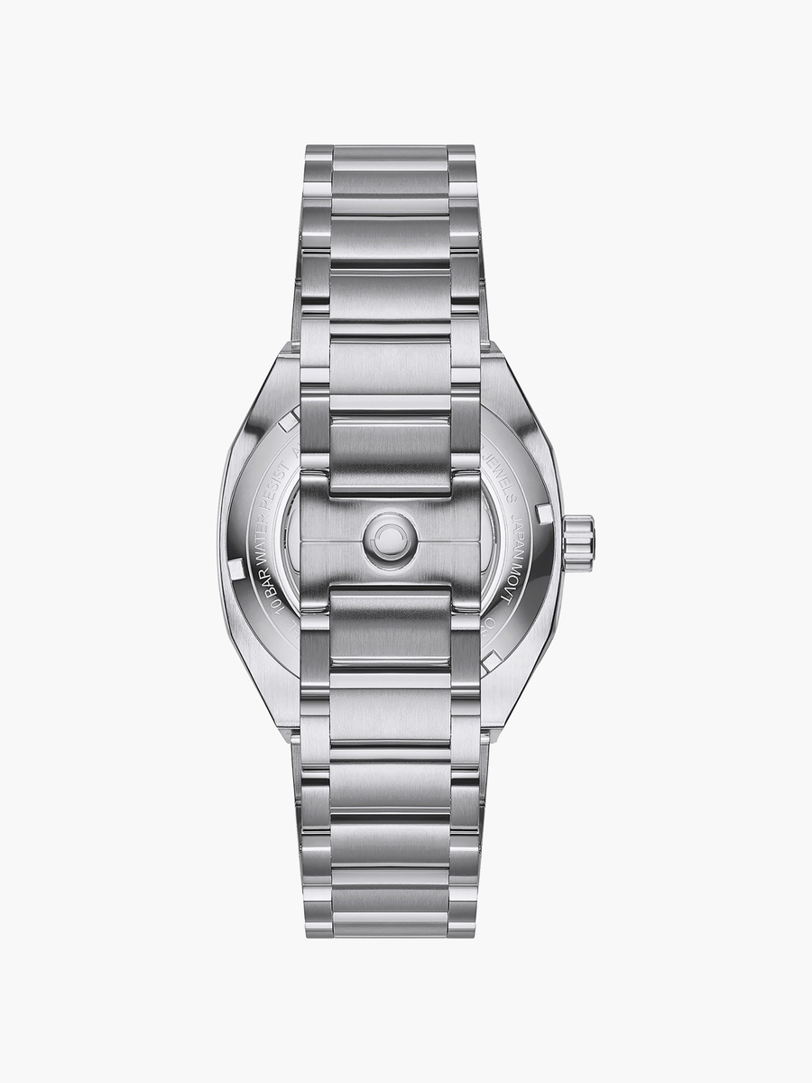 Men Automatic Round 40 MM Butterfly Buckle Watch