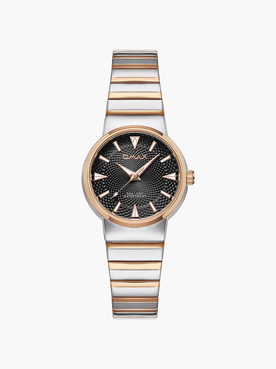 Women Black Round 32 MM Analog Watch