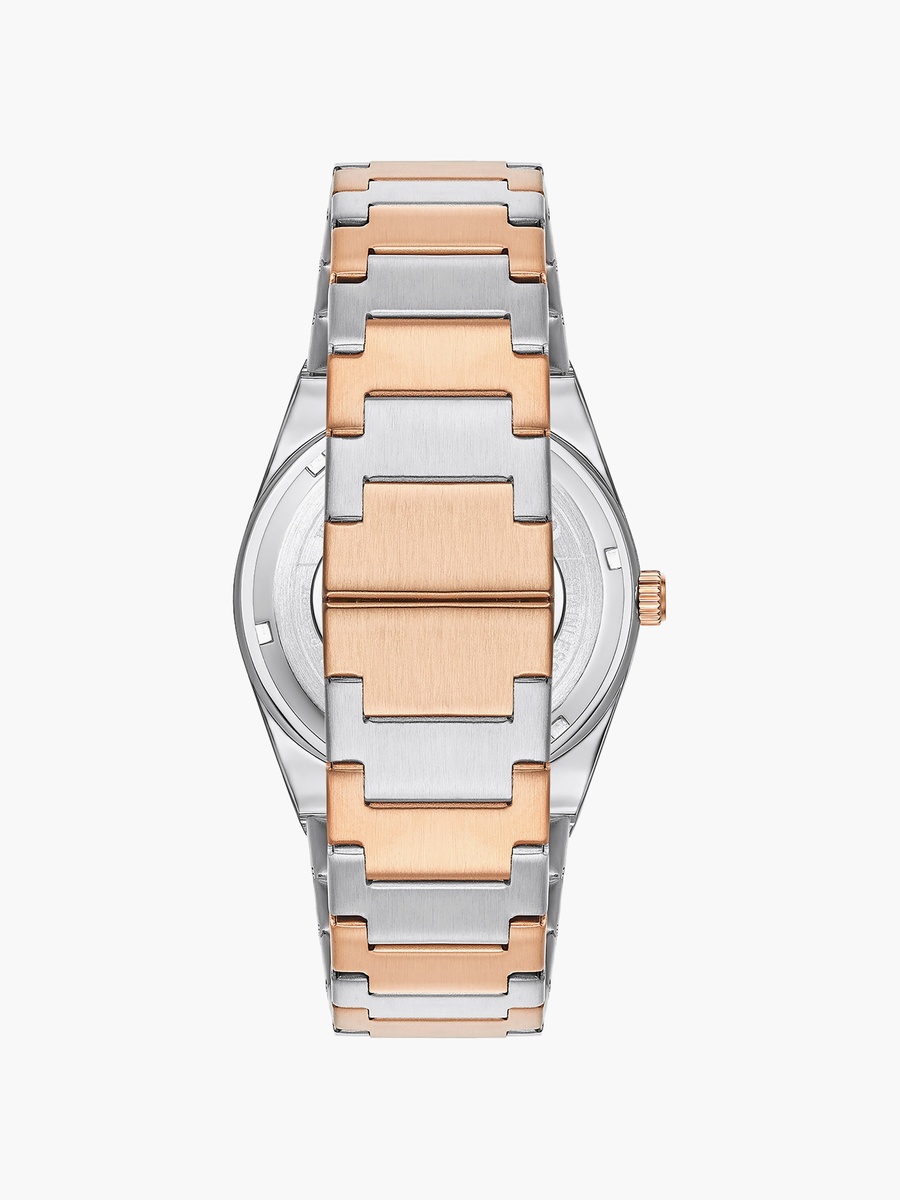 Men Blue Round 42 MM Analog Watch