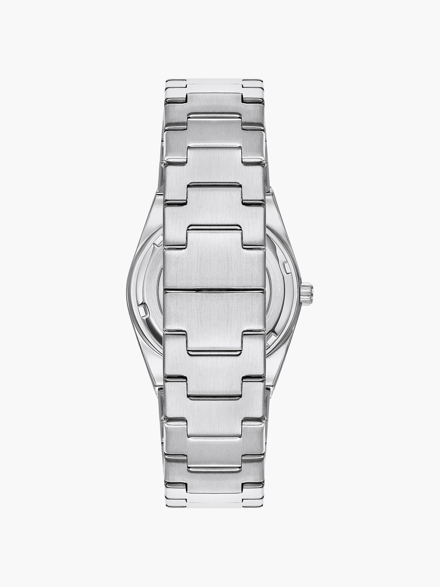 Women Blue Round 34 MM Analog Watch