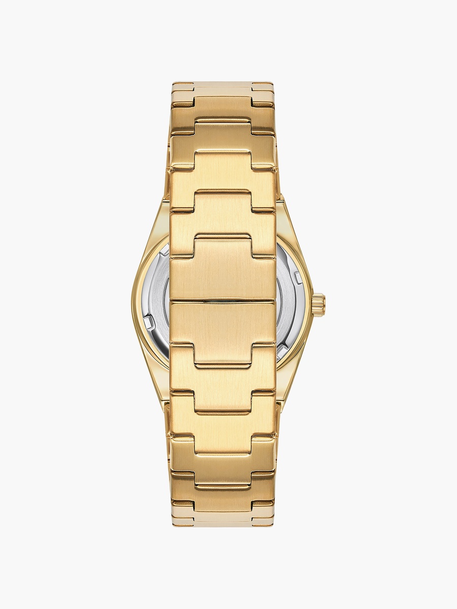 Women Blue Round 34 MM Analog Watch