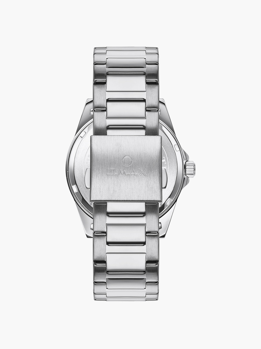 Men Blue Round 42 MM Analog Watch