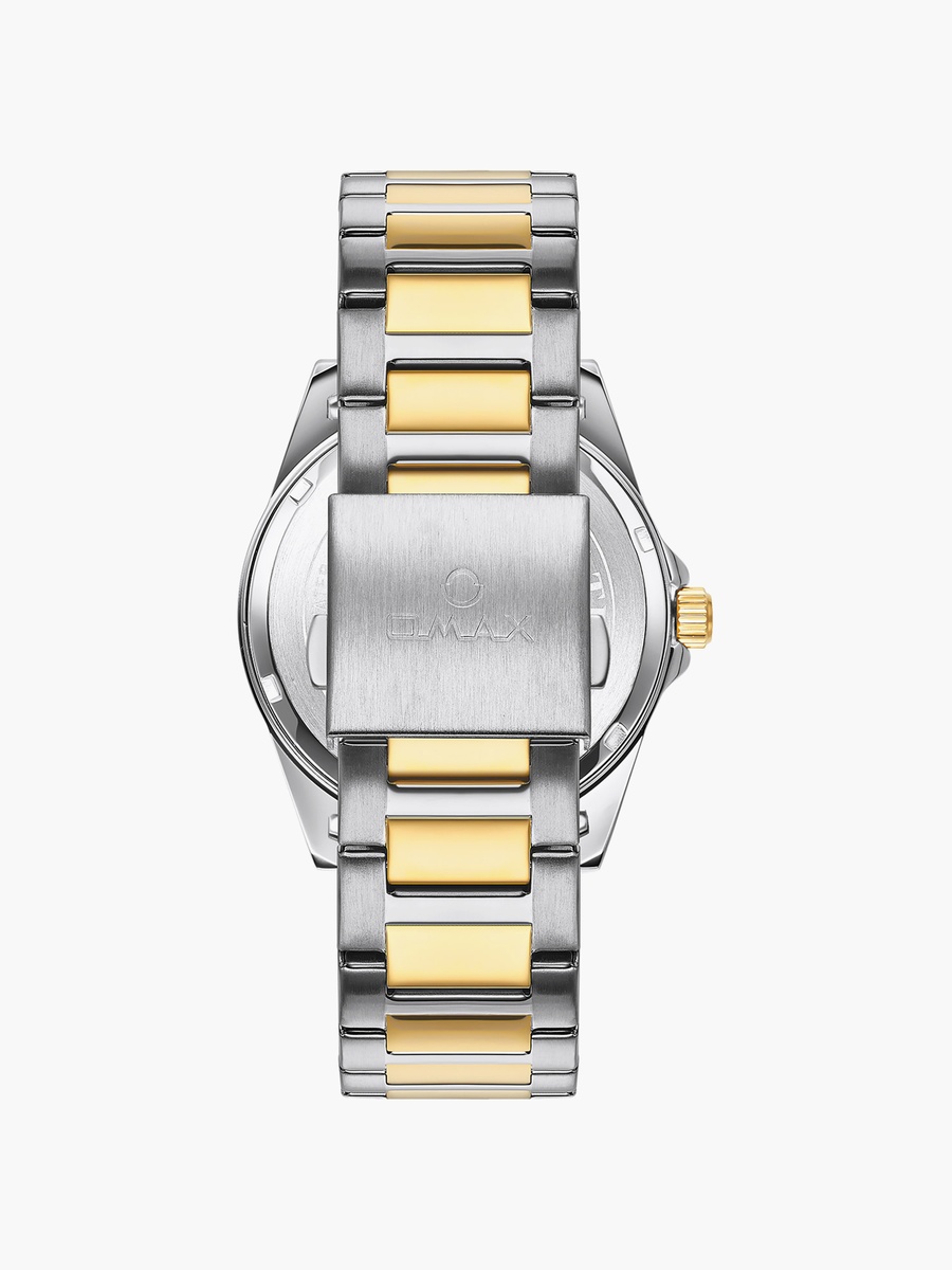 Men Blue Round 42 MM Analog Watch