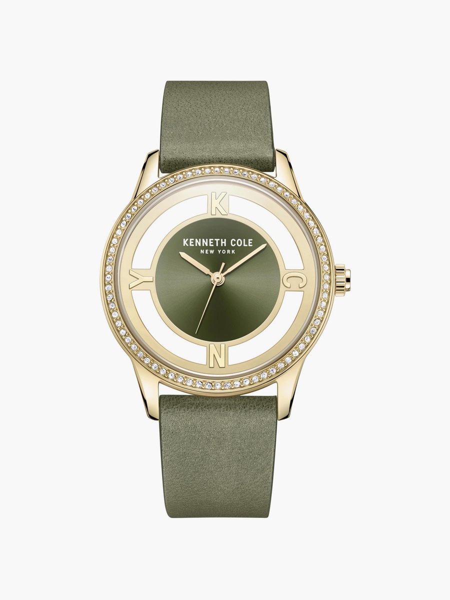 Modern Classic Leather Strap Analog Watch