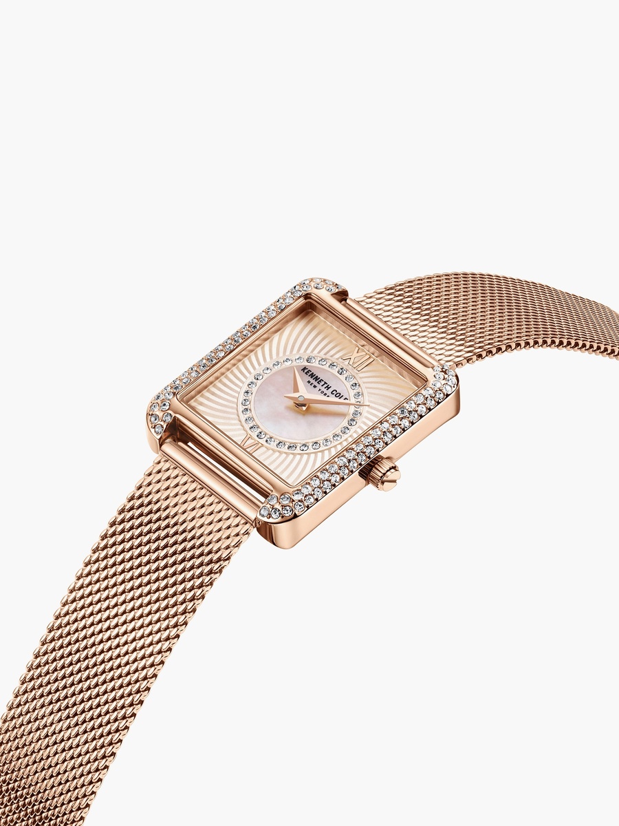 Modern Classic Stainless Steel Bracelet Analog Watch