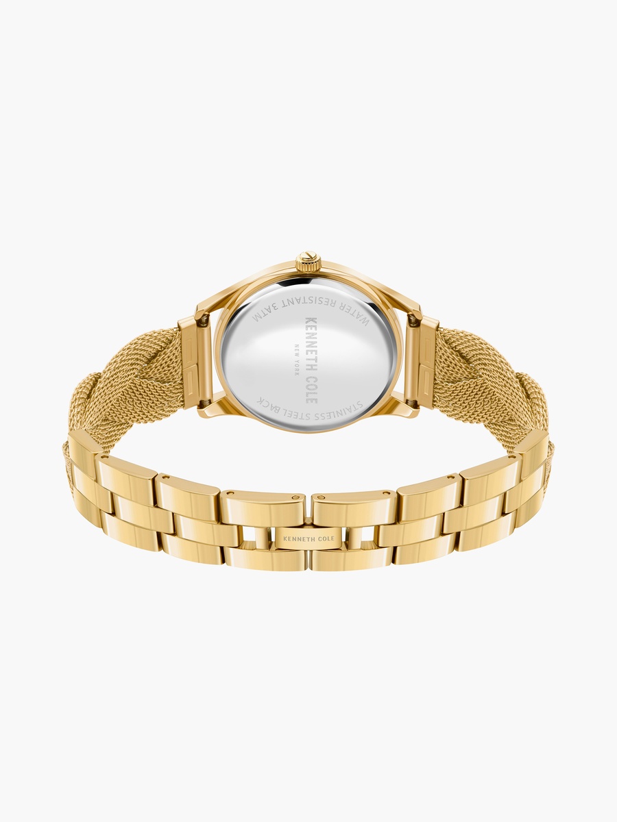 Modern Classic Stainless Steel Bracelet Analog Watch