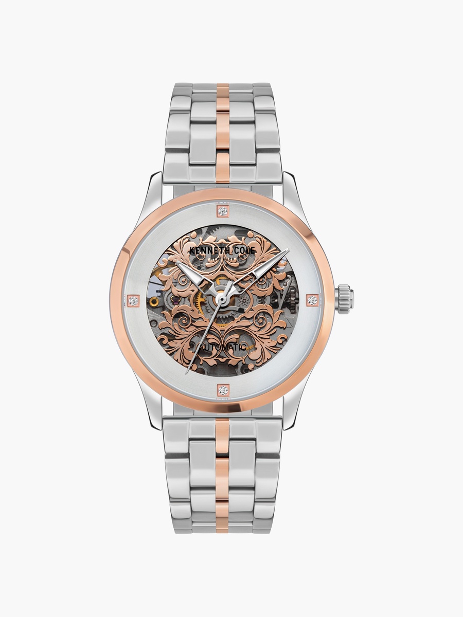 Modern Classic Stainless Steel Bracelet Analog Watch