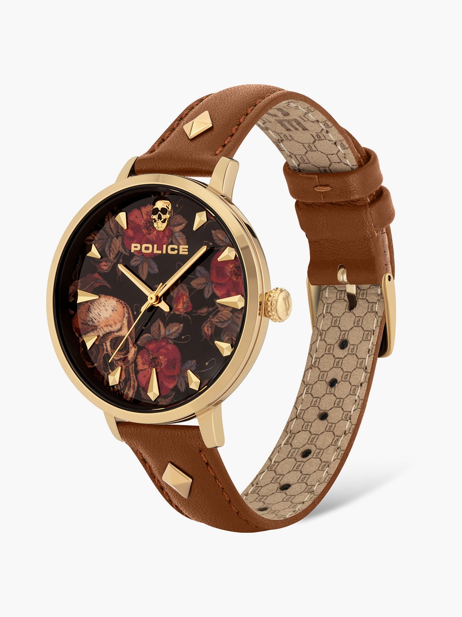 Miona Leather Strap Analog Watch