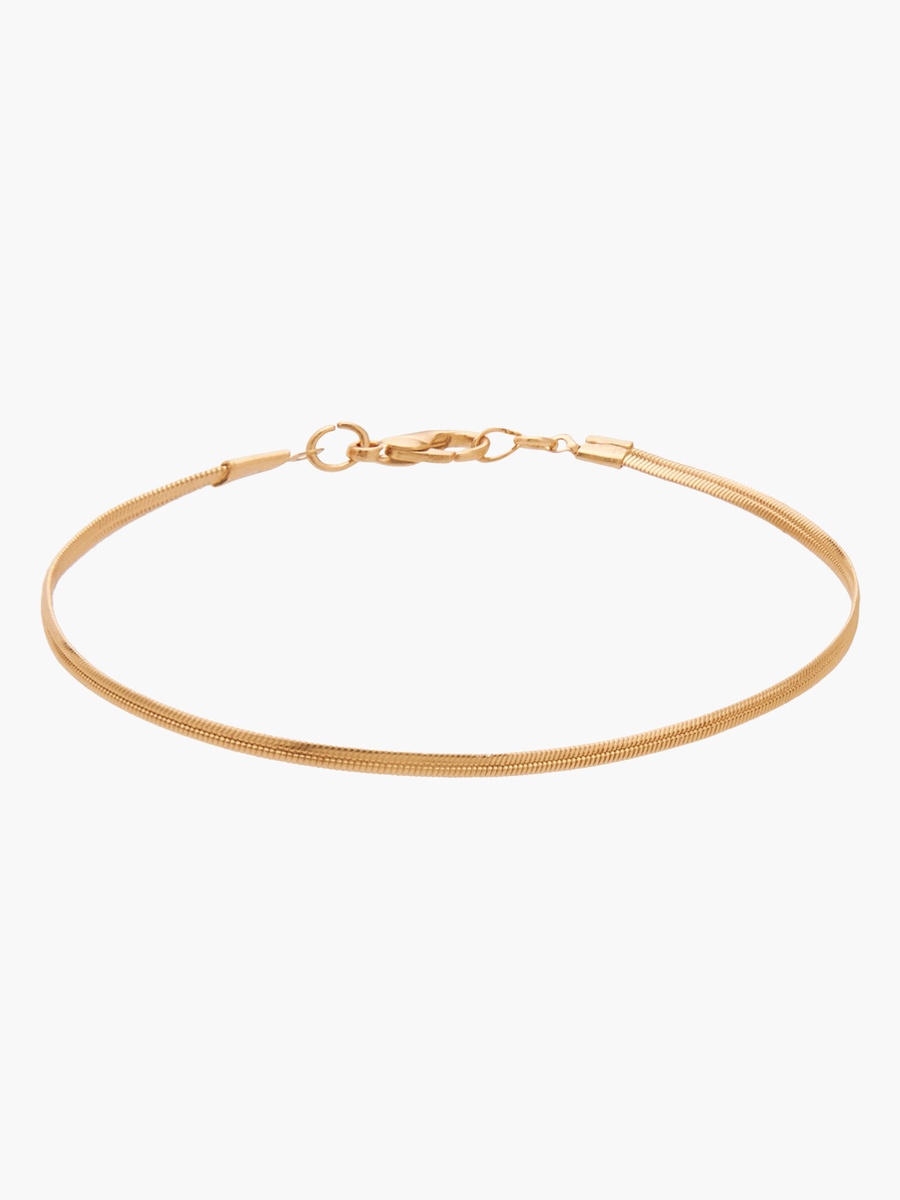 Pack of 7 Gold Tone Embellished Anklet