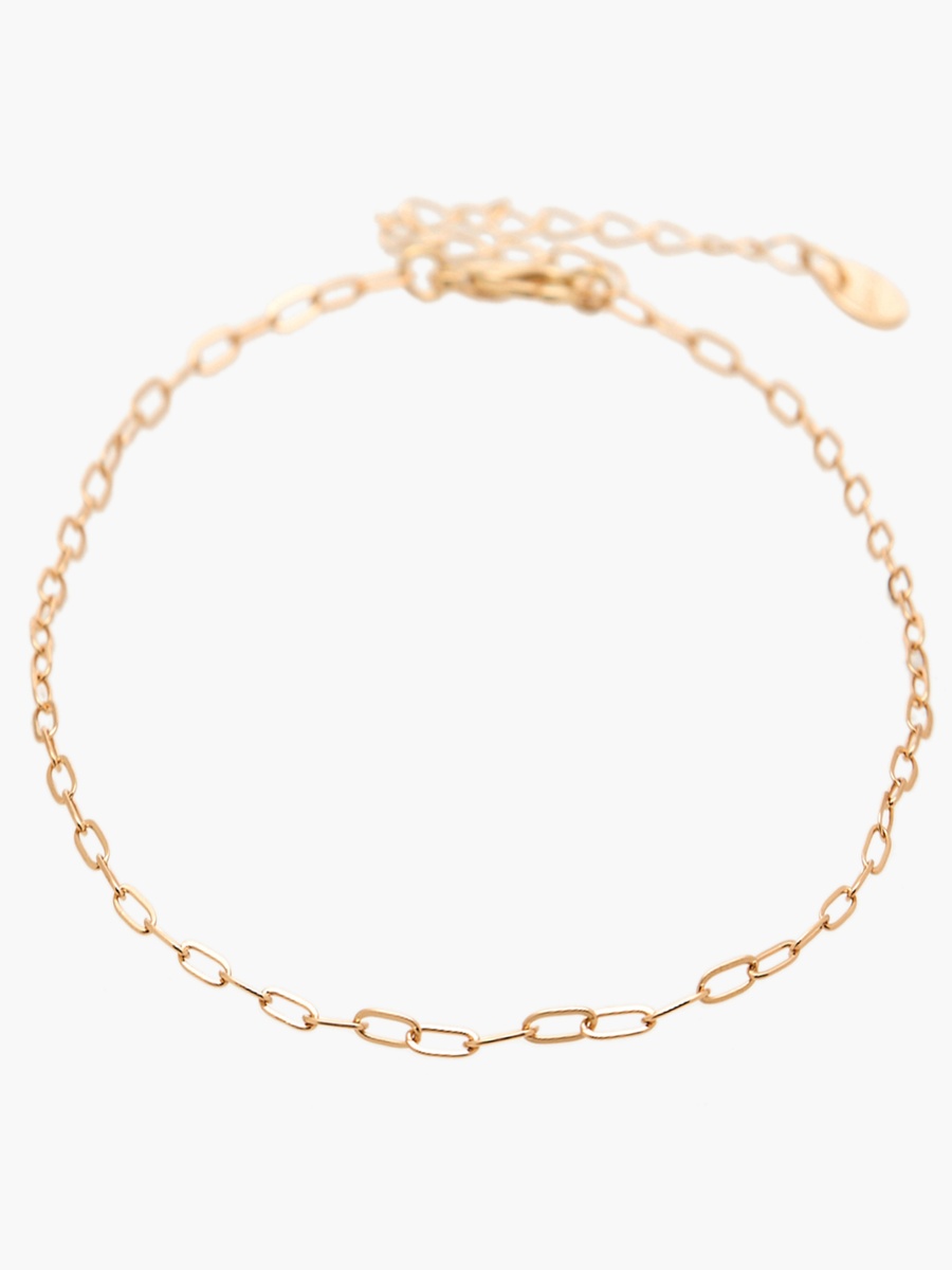 Pack of 3 Gold Tone Embellished Anklet