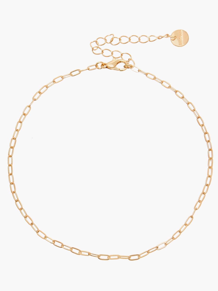 Pack of 3 Gold Tone Embellished Anklet