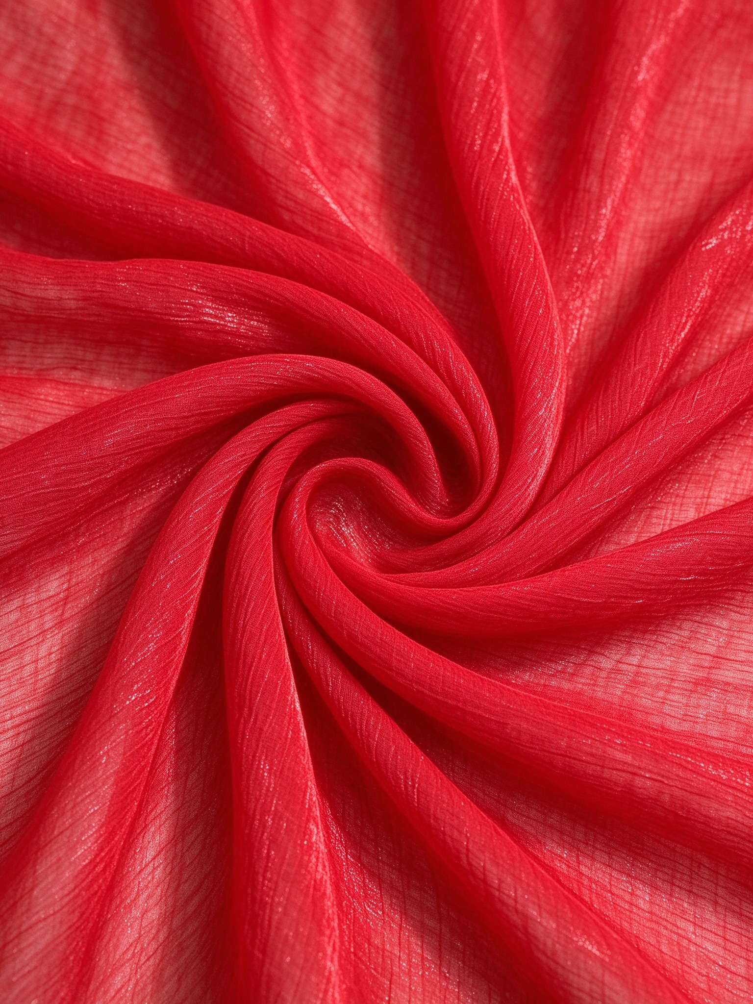 Red Solid Hijab