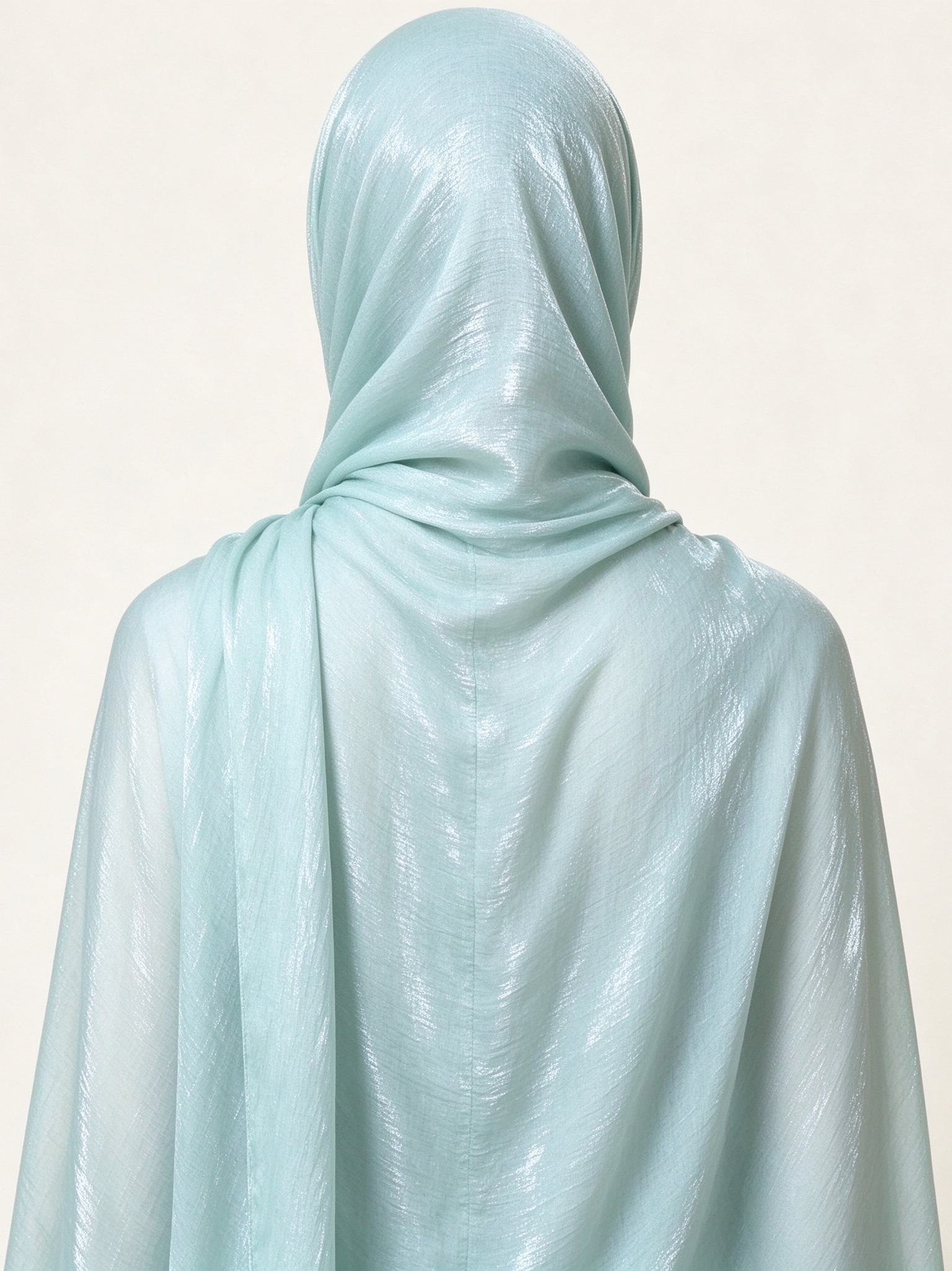 Light Blue Solid Hijab
