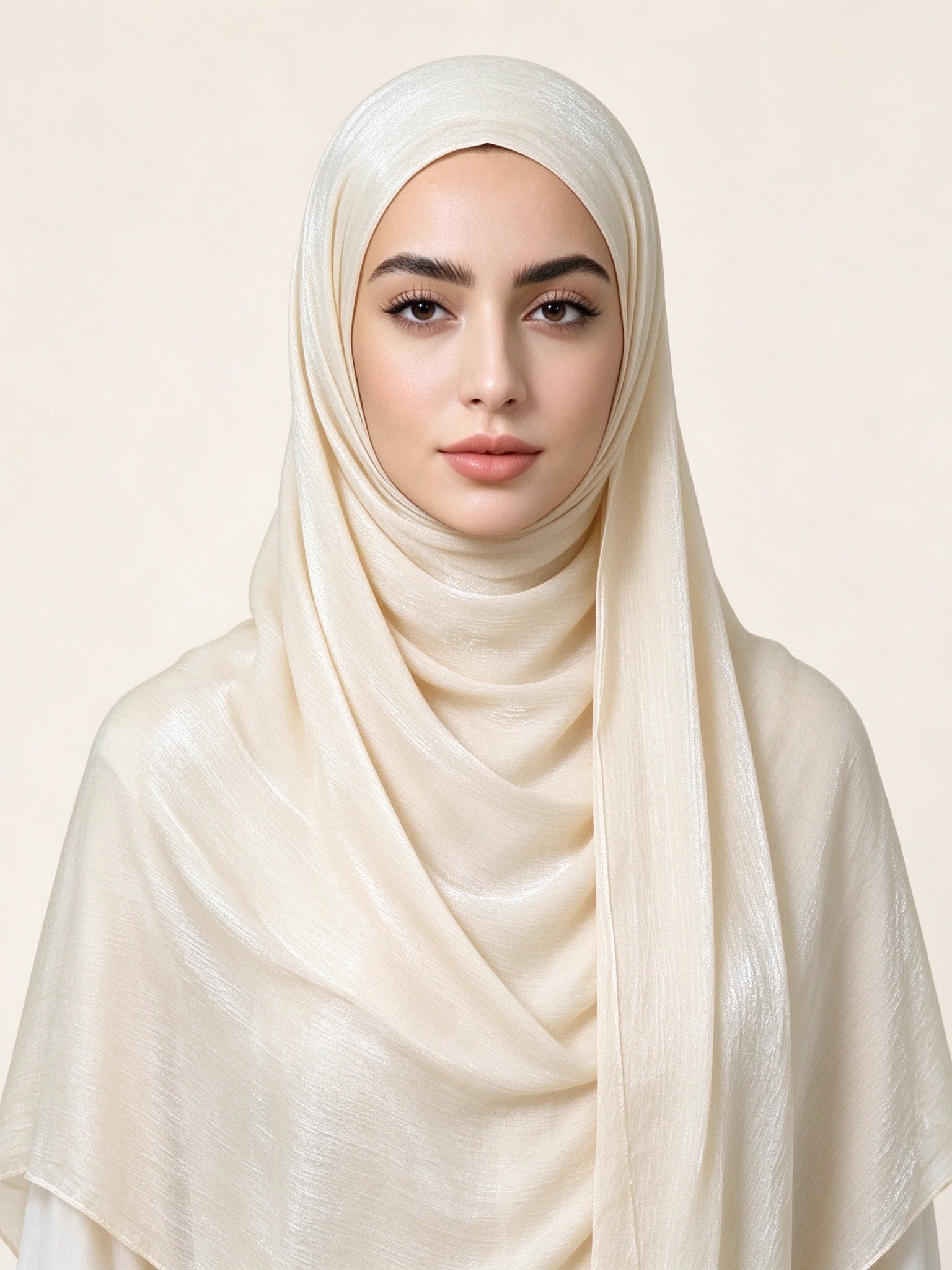 حجاب سادة كريمي