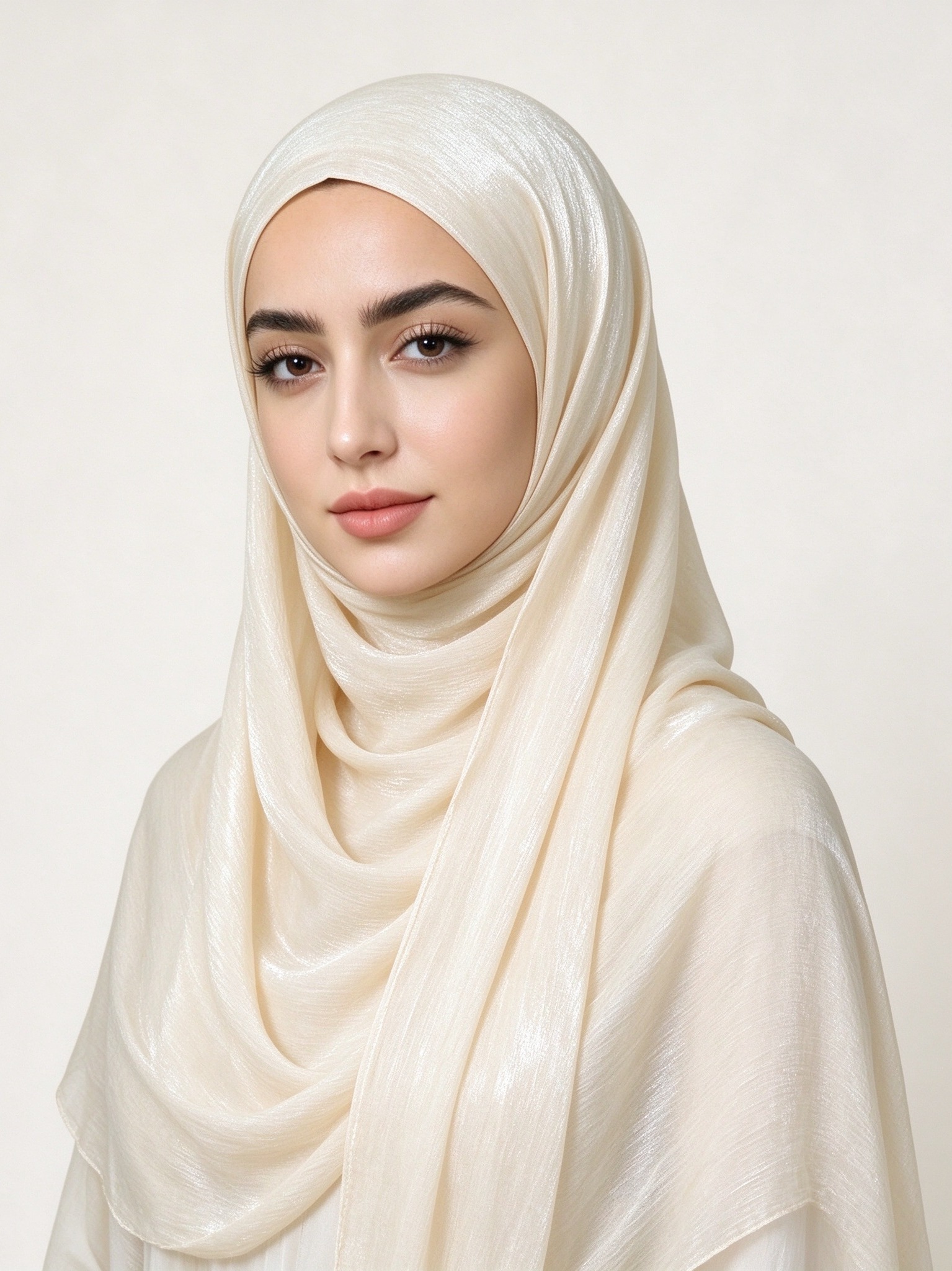 حجاب سادة كريمي