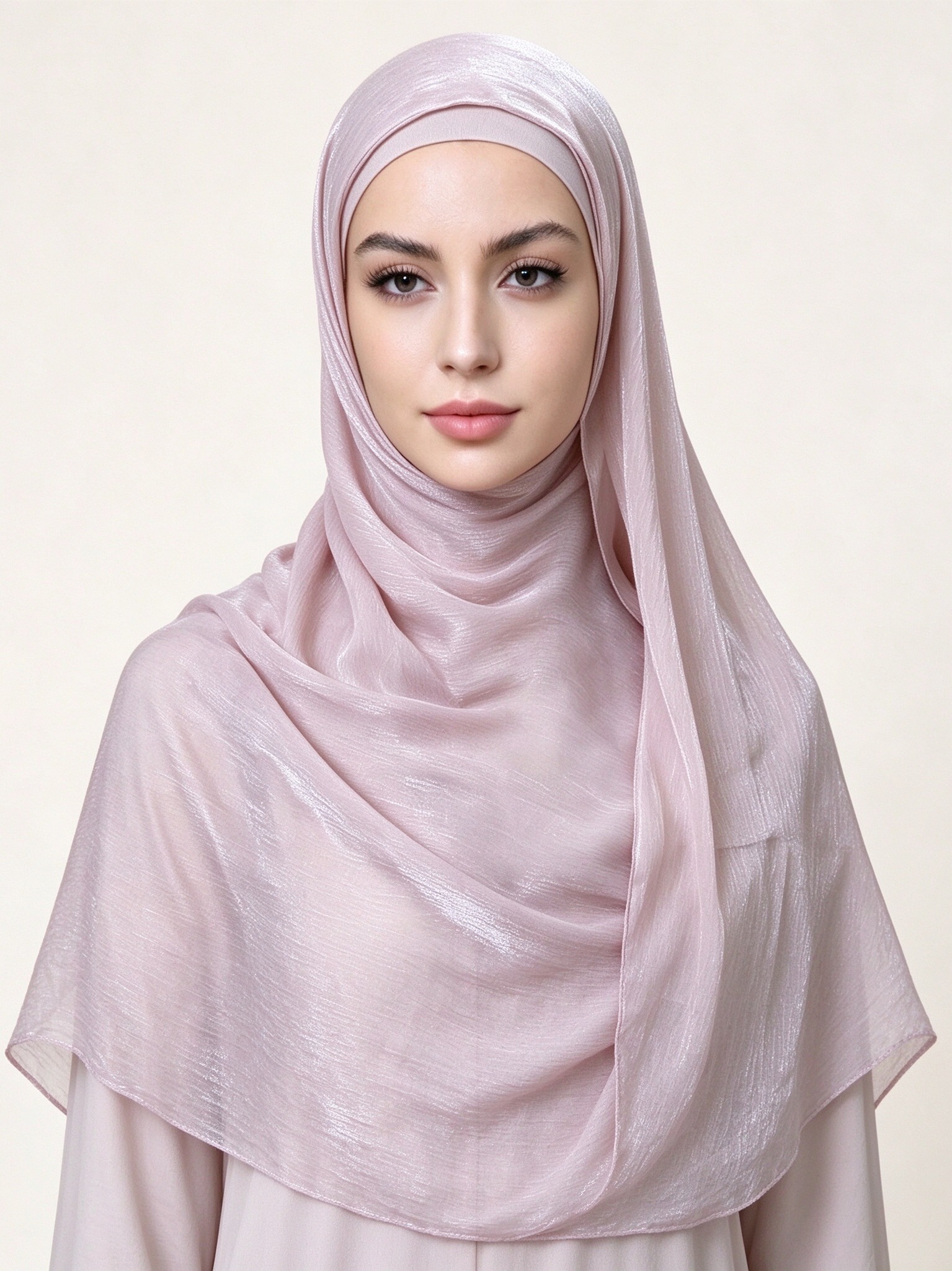 Lilac Texture Hijab