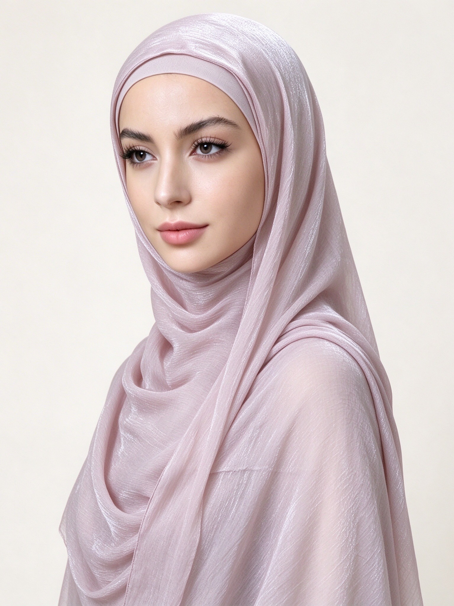 Lilac Texture Hijab