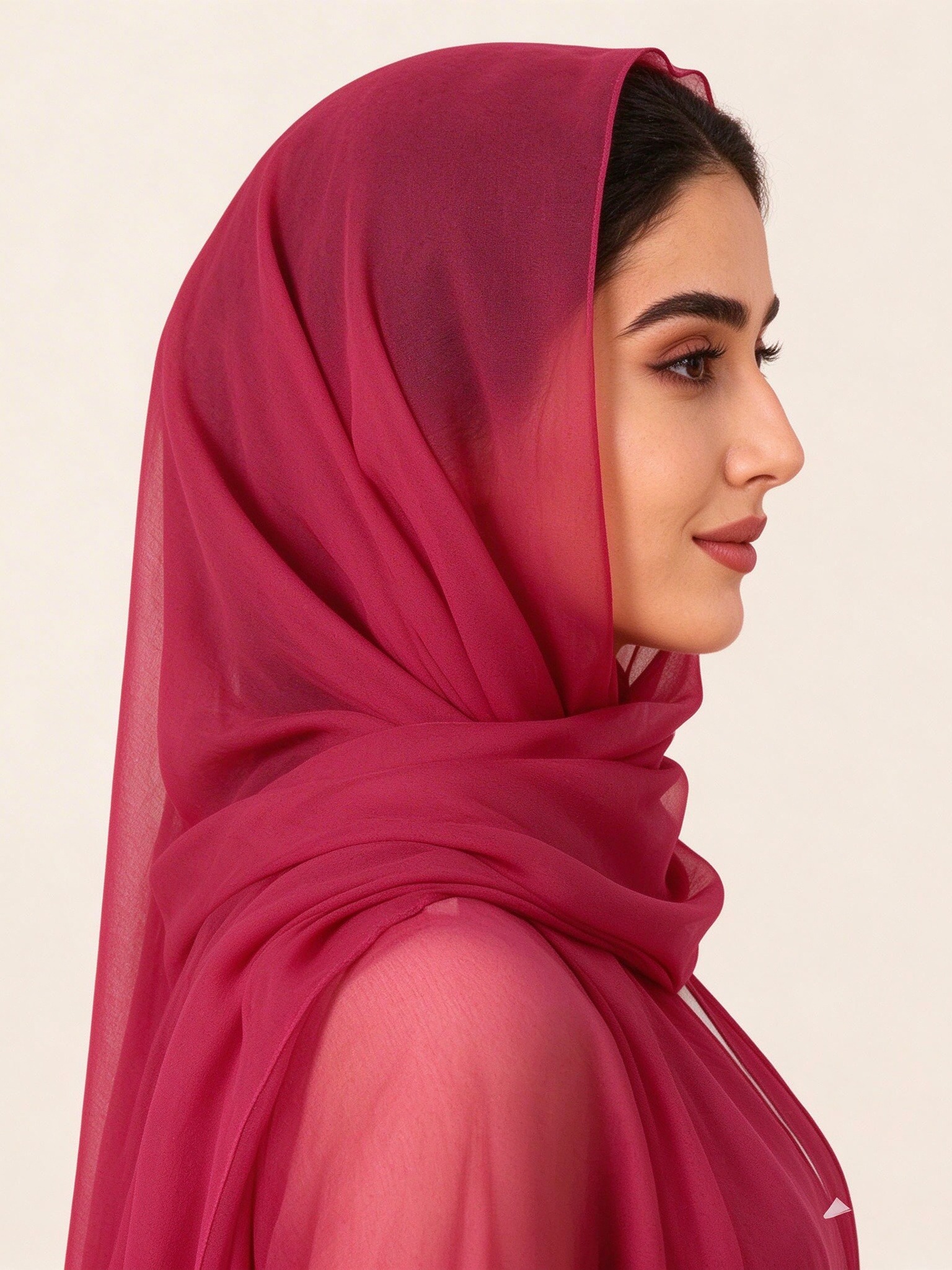 حجاب سادة ماجنتا