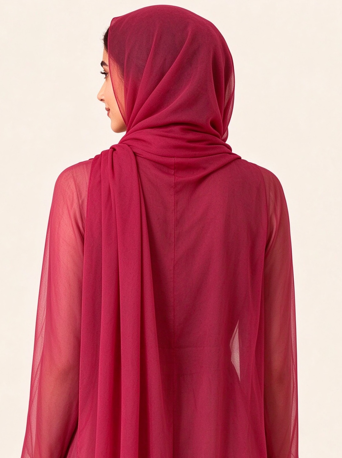 حجاب سادة ماجنتا
