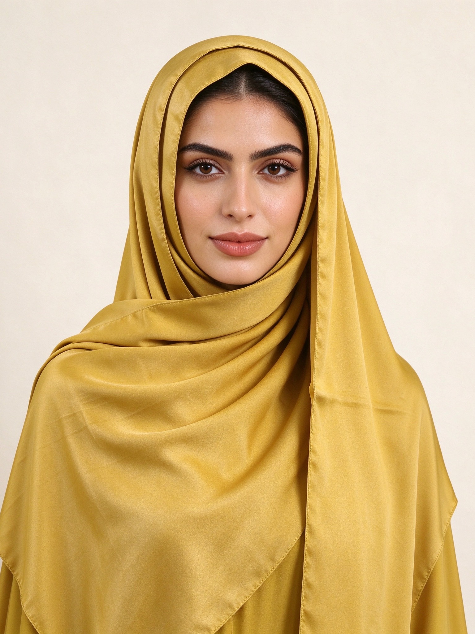 Mustard Solid Hijab