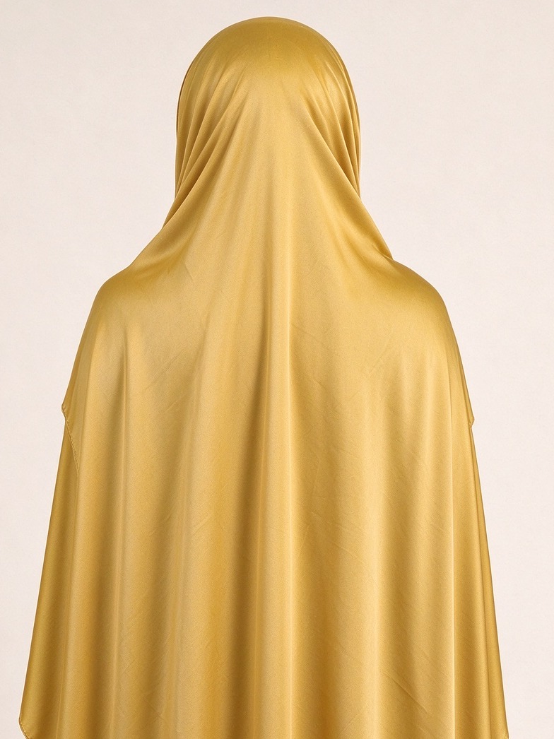 Mustard Solid Hijab
