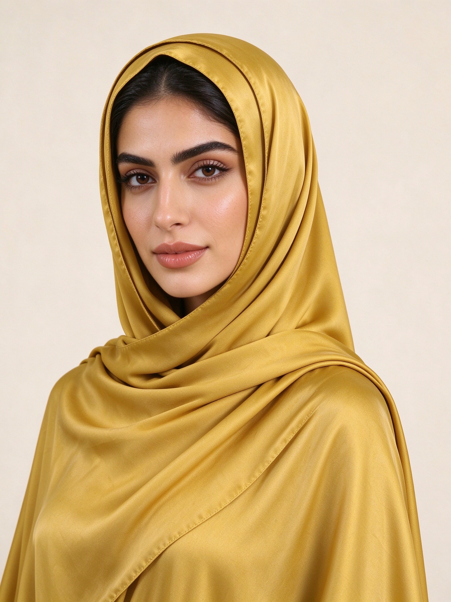Mustard Solid Hijab