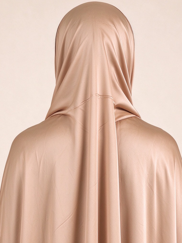 Nude Solid Hijab