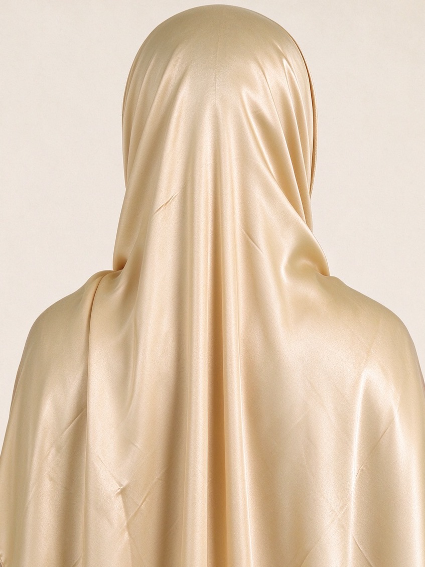 Gold Solid Hijab