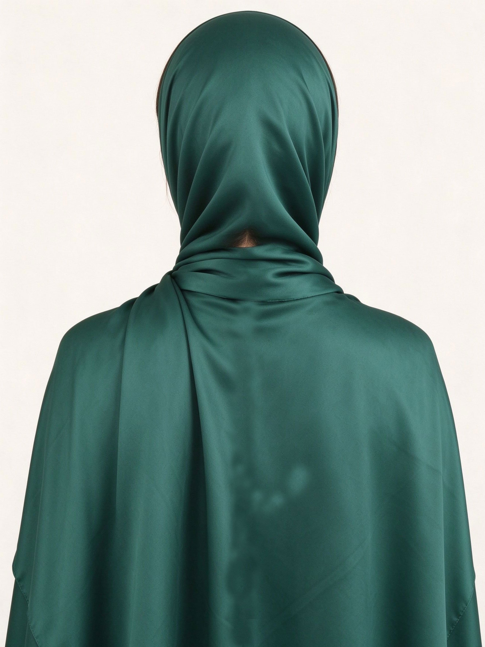 Green Solid Hijab