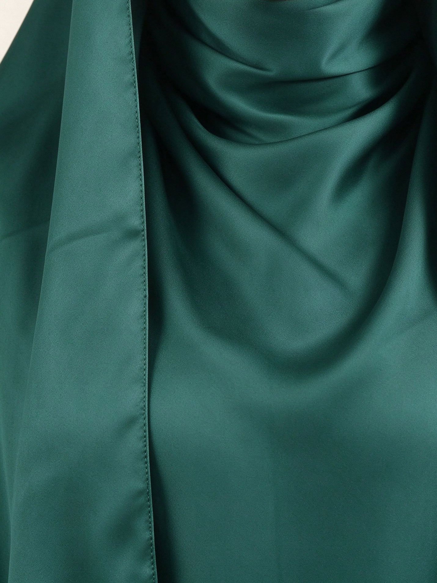 Green Solid Hijab