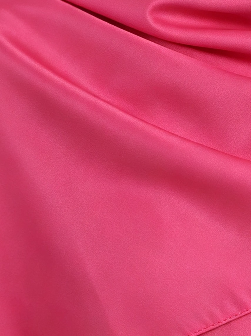 حجاب سادة وردي نيون
