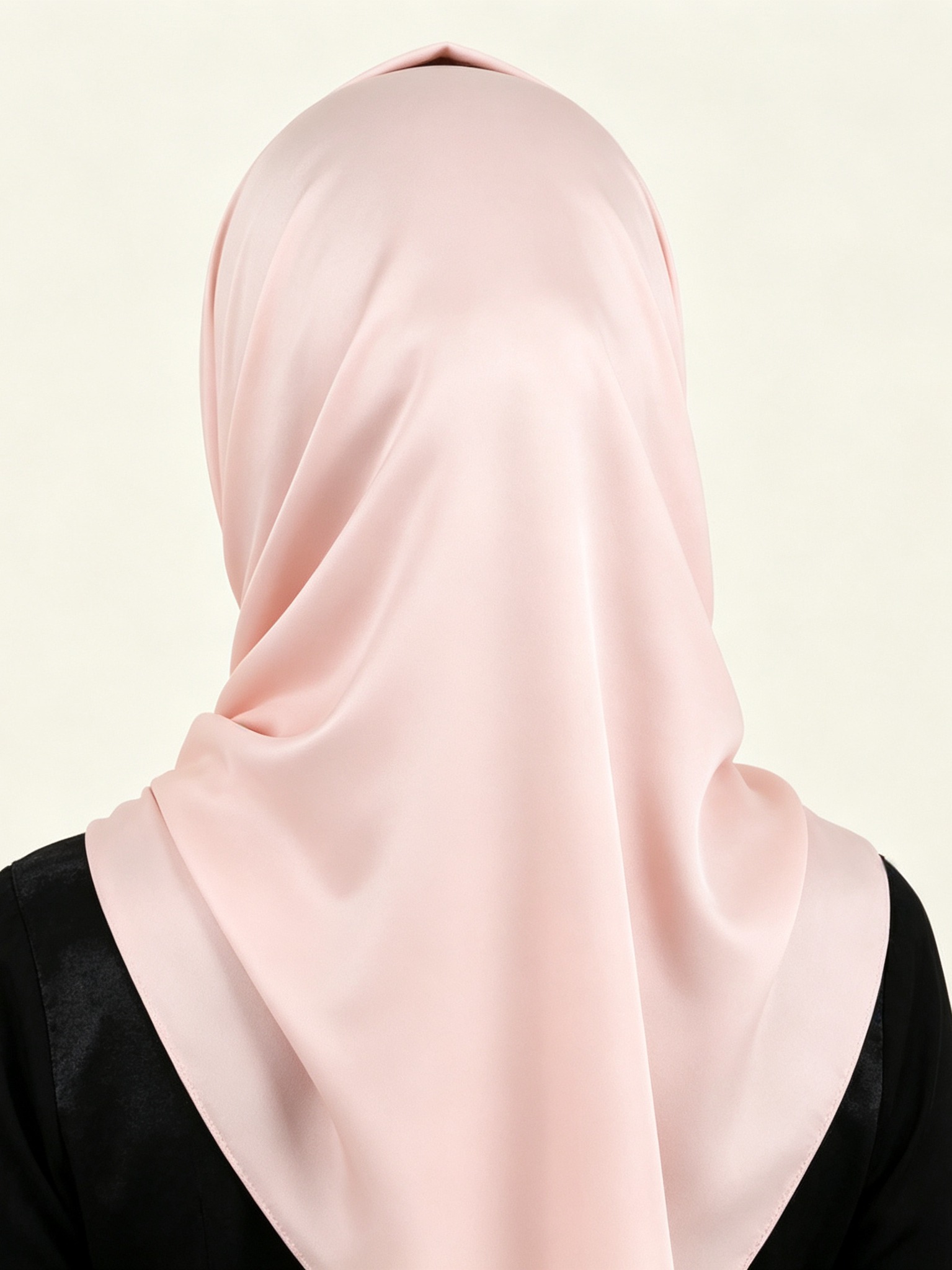 Pink Solid Hijab