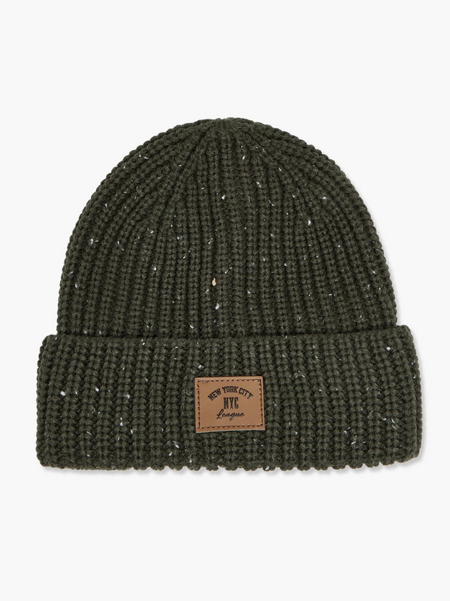 Set of 2 - Men Beanie Turn-Up Hem