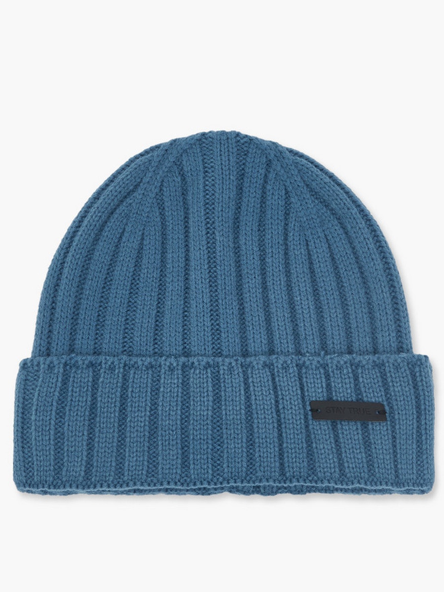 Set of 2 - Men Beanie with Turn-Up Hem