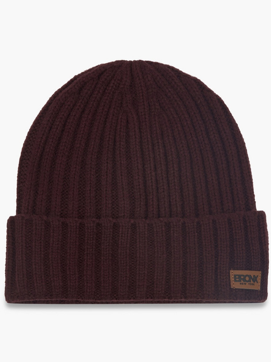 Set of 2 - Men Beanie with Turn-Up Hem