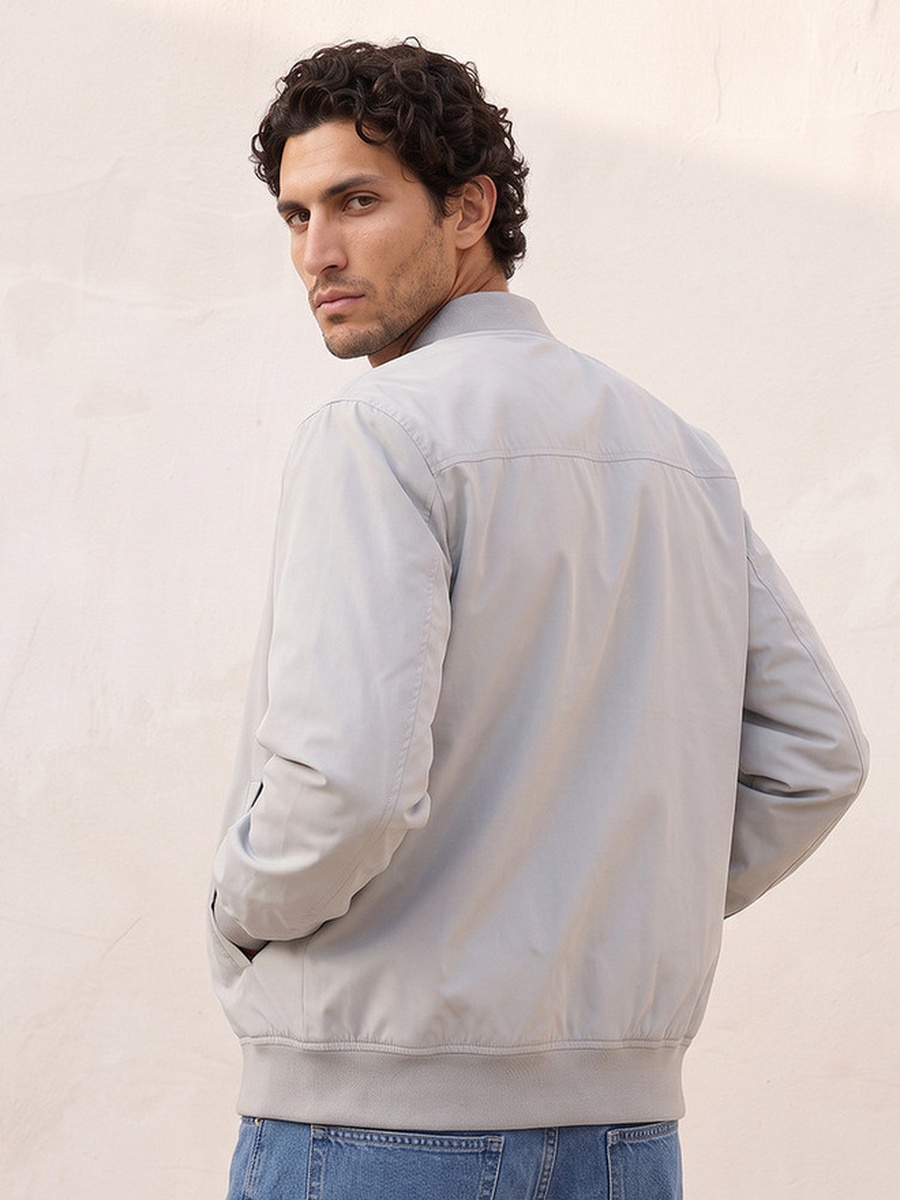 Bomber Jacket with Pockets