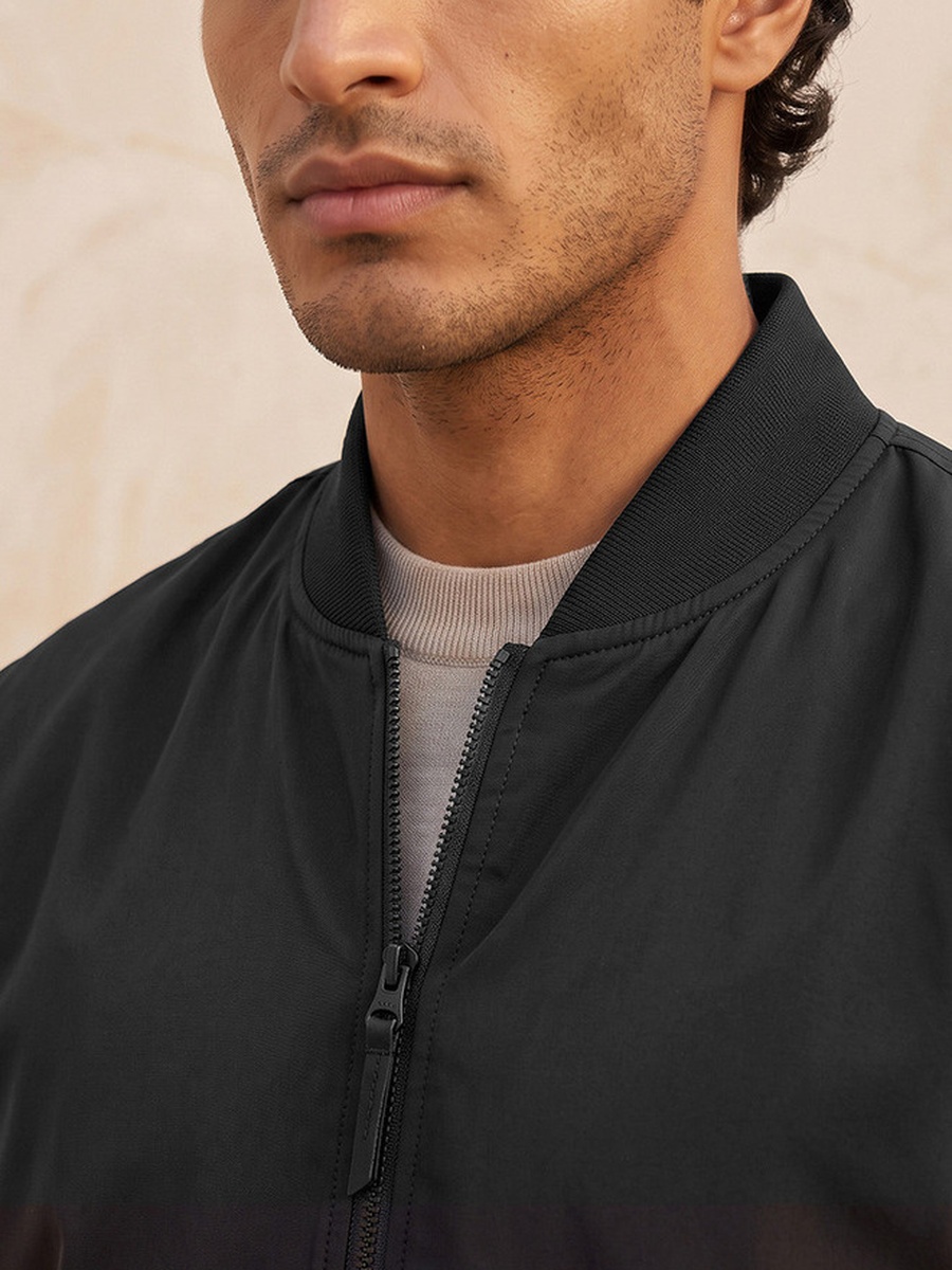 Bomber Jacket with Pockets