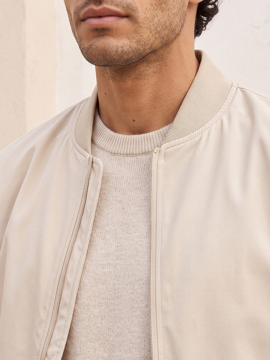 Bomber Jacket with Pockets
