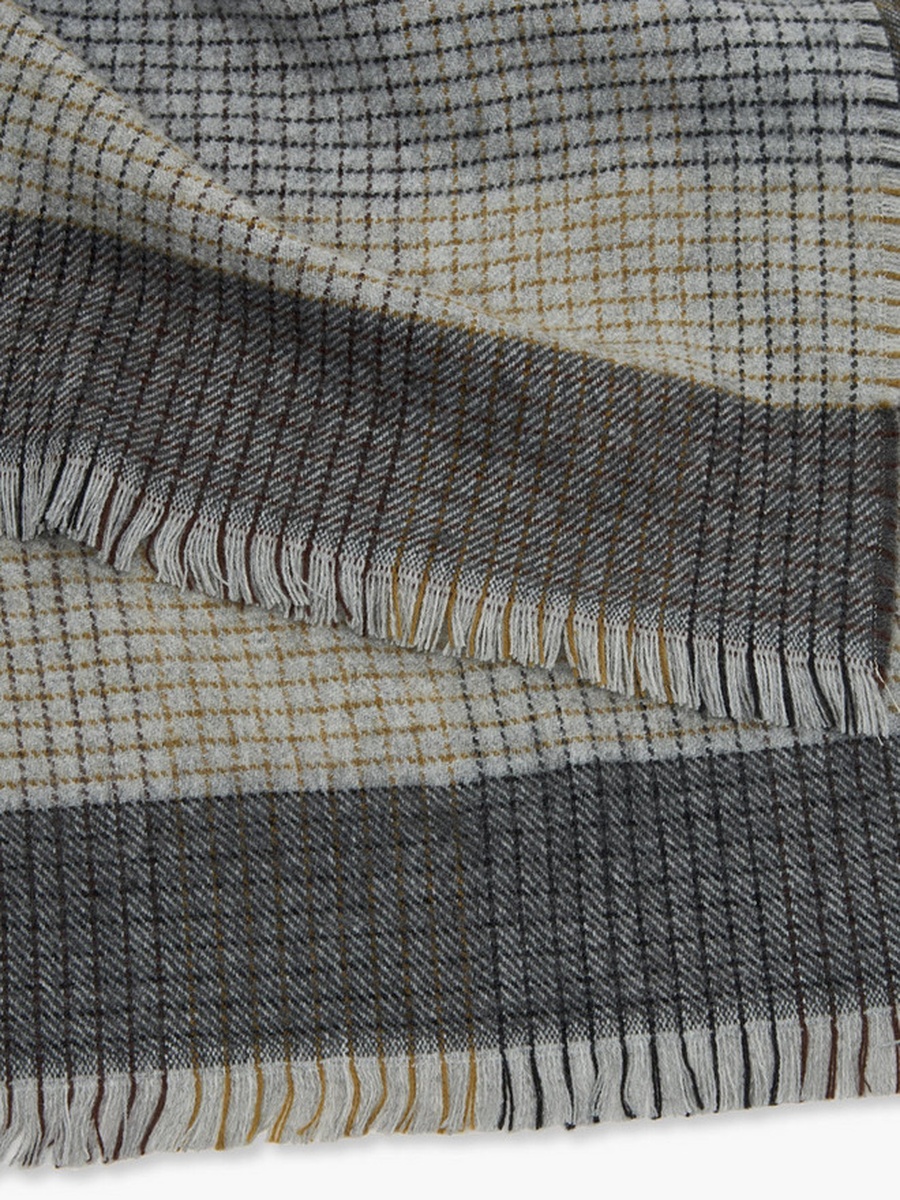 Checked Scarf
