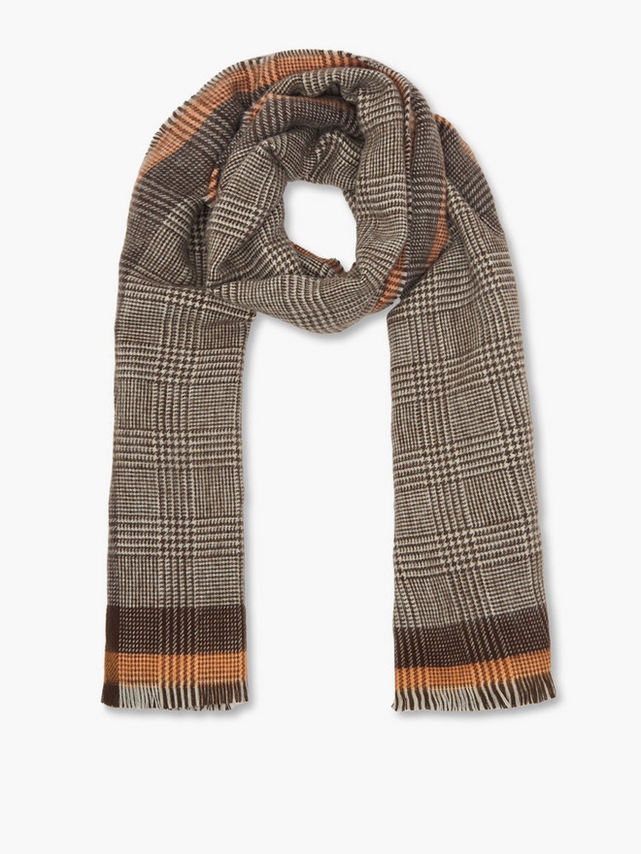 Checked Scarf