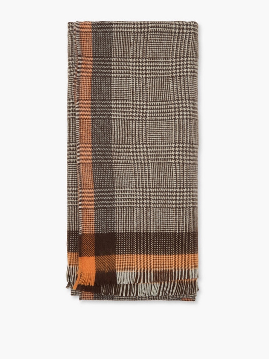 Checked Scarf