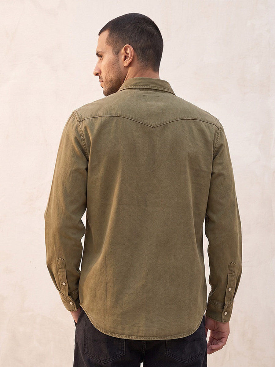 Regular Fit Denim Shirt