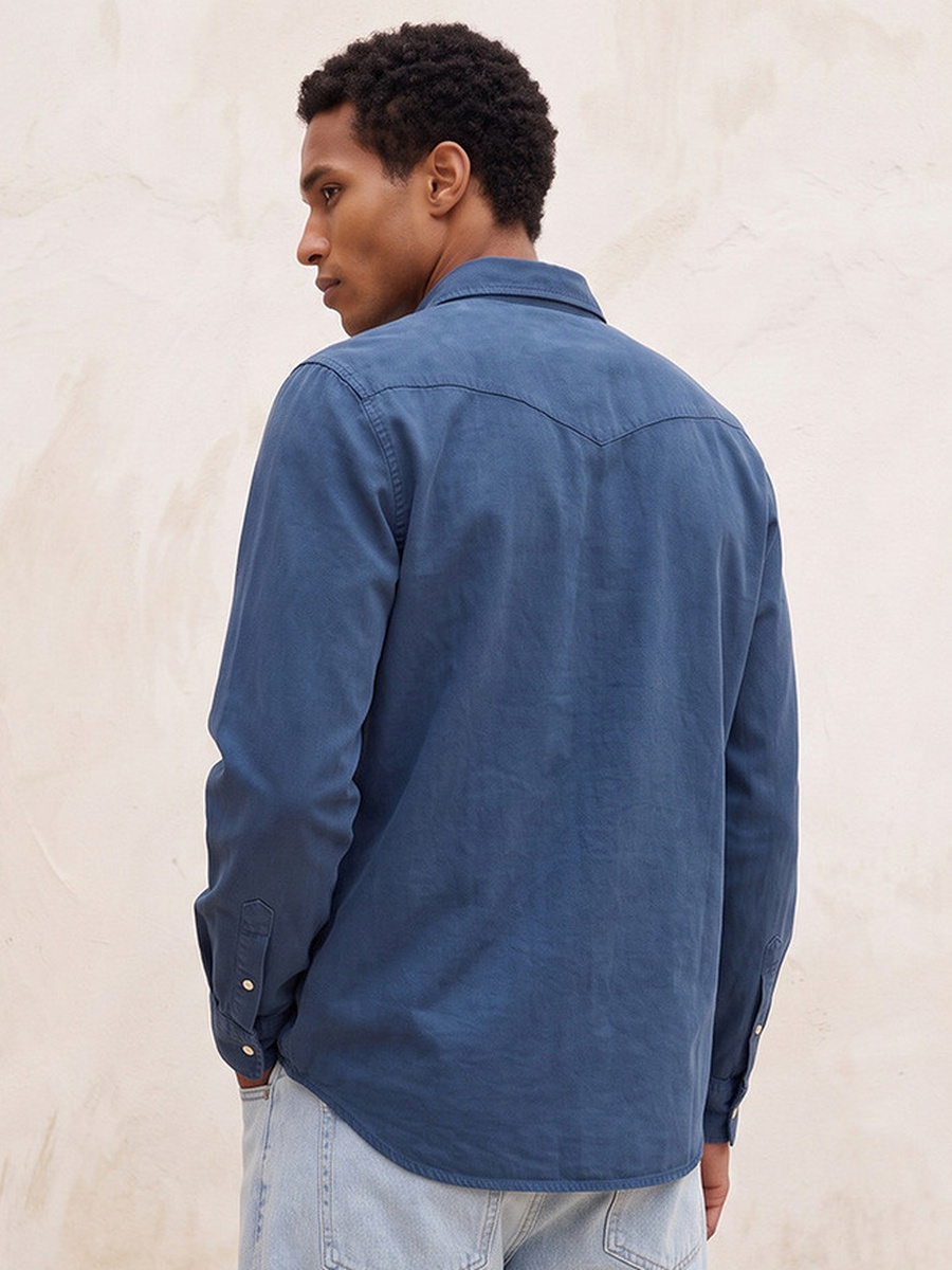 Regular Fit Denim Shirt