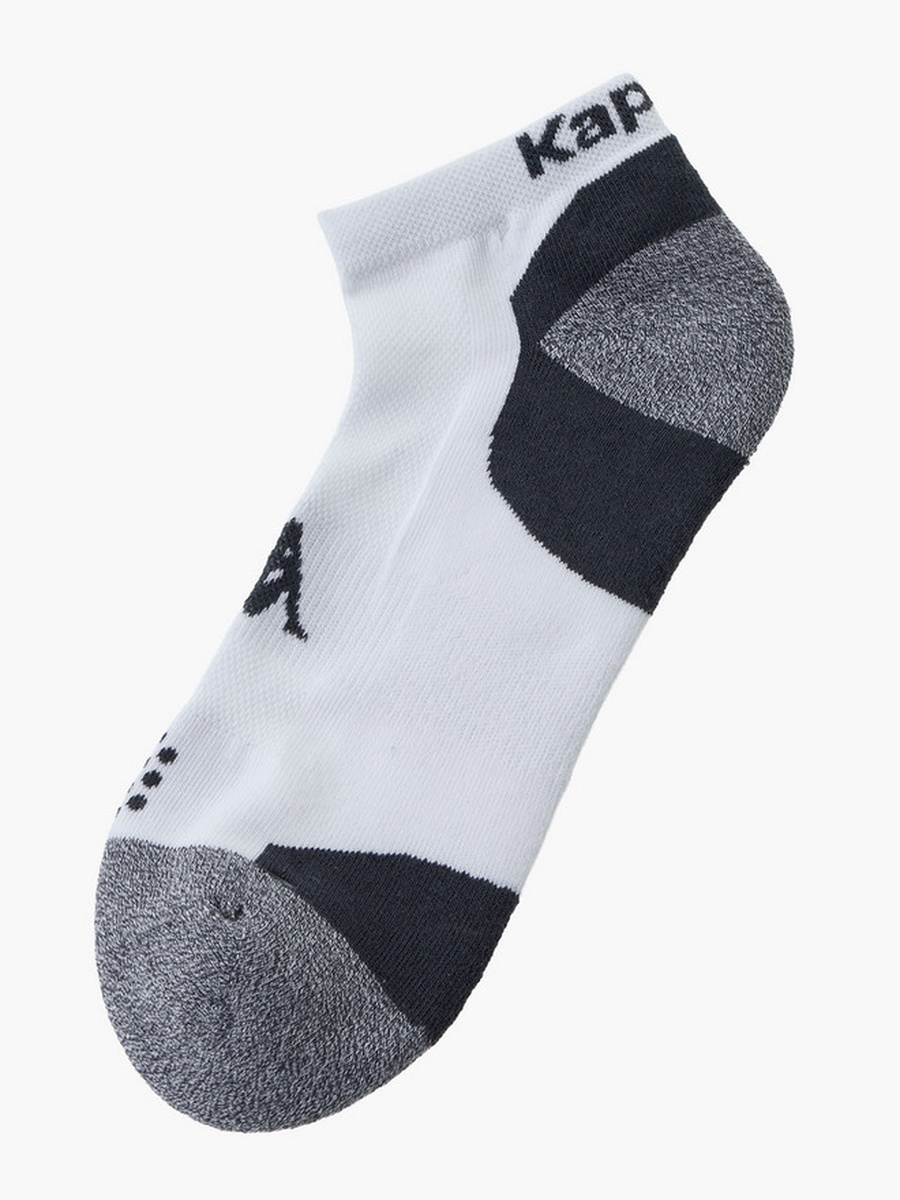 Men Ankle Socks with Colourblock Design - Set of 3