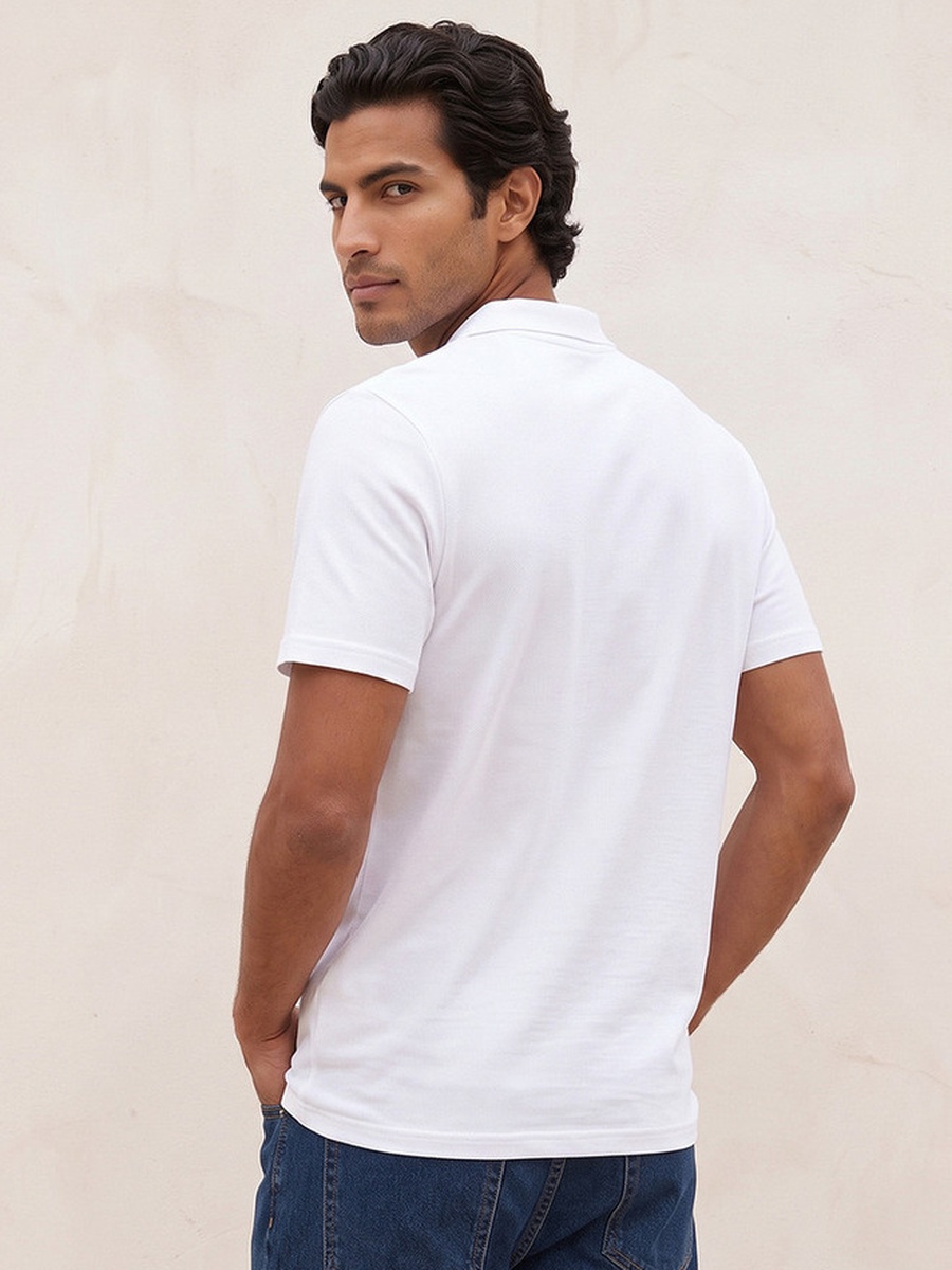 Regular Fit Cotton Crew Neck T-Shirt