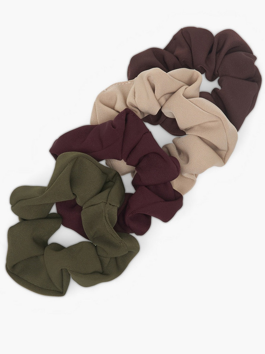 Pack of 4 Hair Scrunchie