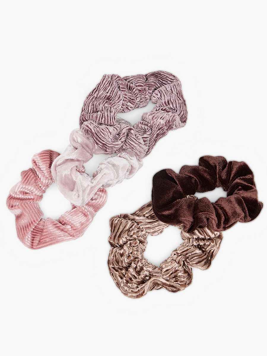 Pack of 5 Velvet Scruchie